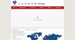 Desktop Screenshot of lenker-group.com